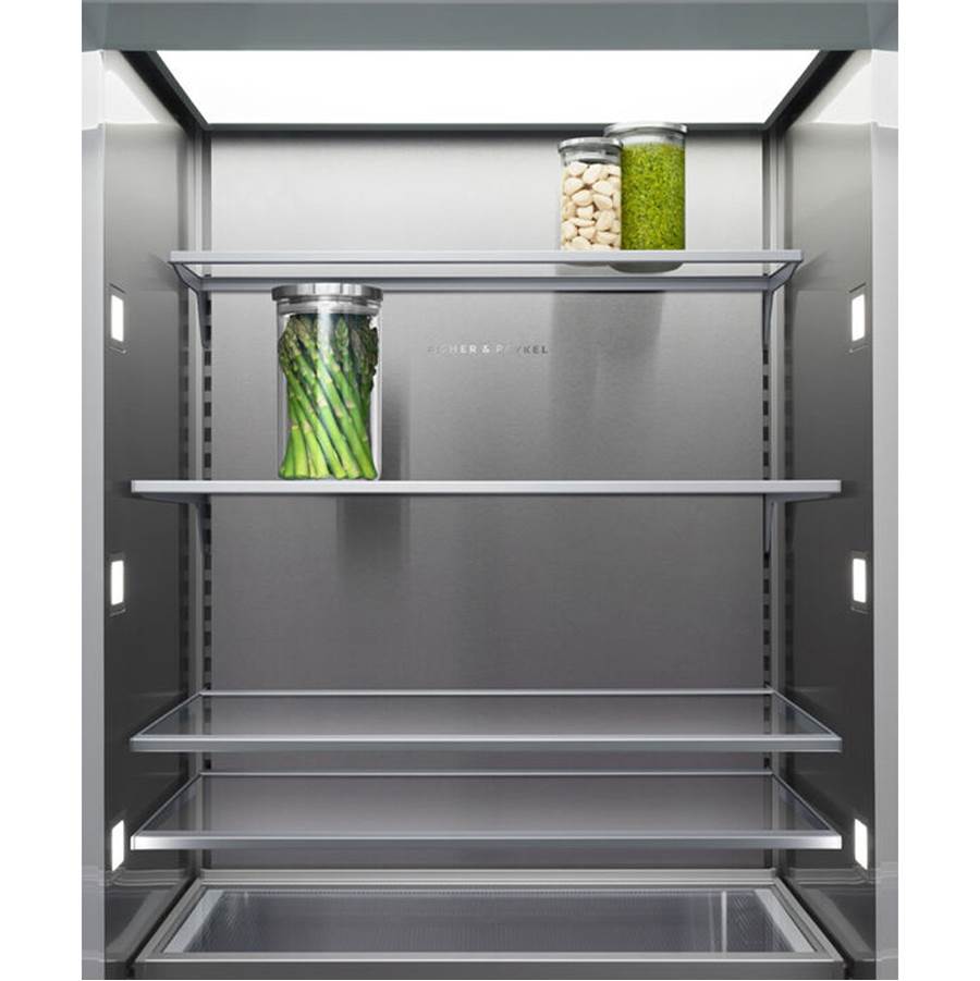 30'' VTZ Column Refrigerator, Panel Ready, 16.3 cu ft, Stainless Interior, Right Hinge