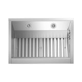 36'' Wall Range Hood, Professional, 600 CFM