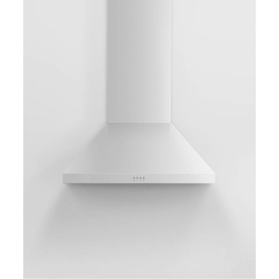 30'' Pyramid Chimney Wall Hood, 600 CFM, Stainless Steel