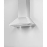 30'' Pyramid Chimney Wall Hood, 600 CFM, Stainless Steel