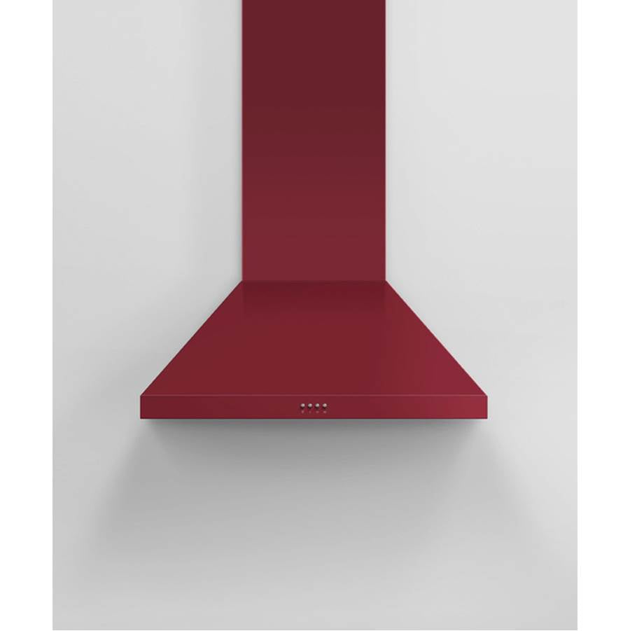 30'' Pyramid Chimney Wall Hood, 600 CFM, Stainless Steel