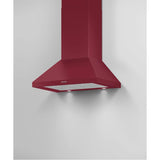 30'' Pyramid Chimney Wall Hood, 600 CFM, Stainless Steel