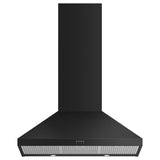 36'' Pyramid Chimney Wall Hood, 600 CFM, Stainless Steel