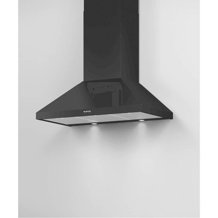 36'' Pyramid Chimney Wall Hood, 600 CFM, Stainless Steel