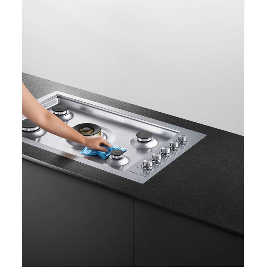 36'' Cooktop, 5 Burners, Flush Fit, Natural Gas