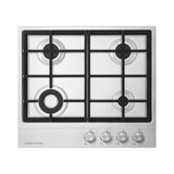 Fisher & Paykel - 24'' Cooktop, 4 Burners, LPG - Stainless Steel