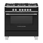 Fisher & Paykel - 36'' Range, 5 Burners, Black