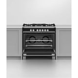 36'' Range, 5 Burners, Black