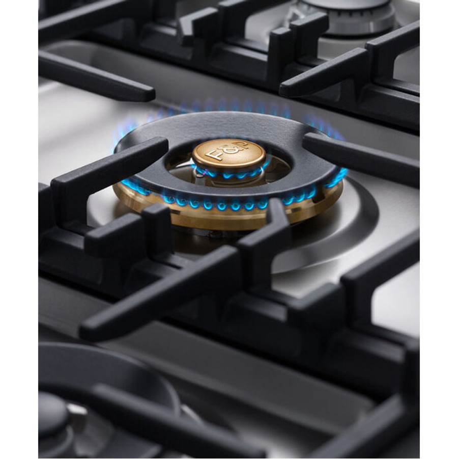 36'' Range, 5 Burners, Self-cleaning, Black