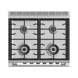 30''  Range, 4 Burners, Black