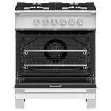 30'' Range, 4 Burners, White