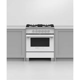 30'' Range, 4 Burners, White