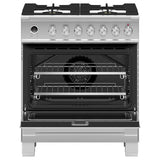 30'' Range, 4 Burners, Self-cleaning, Stainless Steel