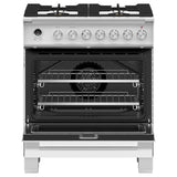 30'' Range, 4 Burners, Self-cleaning, White