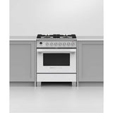 30'' Range, 4 Burners, Self-cleaning, White