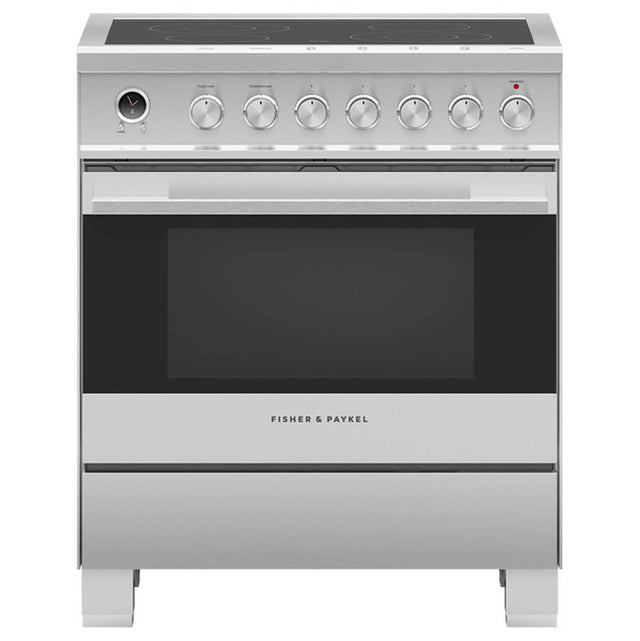 Fisher & Paykel - 30'' Range, 4 Elements, Self-cleaning - Stainless Steel