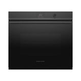 Fisher & Paykel - 30'' Oven, 17 Function, Touch Screen with Dial, Self-cleaning - Black