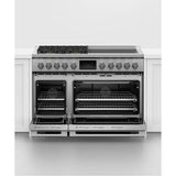48' Range, 4 Zone Induction with SmartZone & 4 Burner Gas, Self-cleaning, Natural Gas