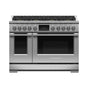 Fisher & Paykel - 48' Range, 8 Burners, Self-cleaning, Natural Gas - Stainless Steel