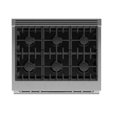36' Range, 6 Burners, Self-cleaning, Natural Gas