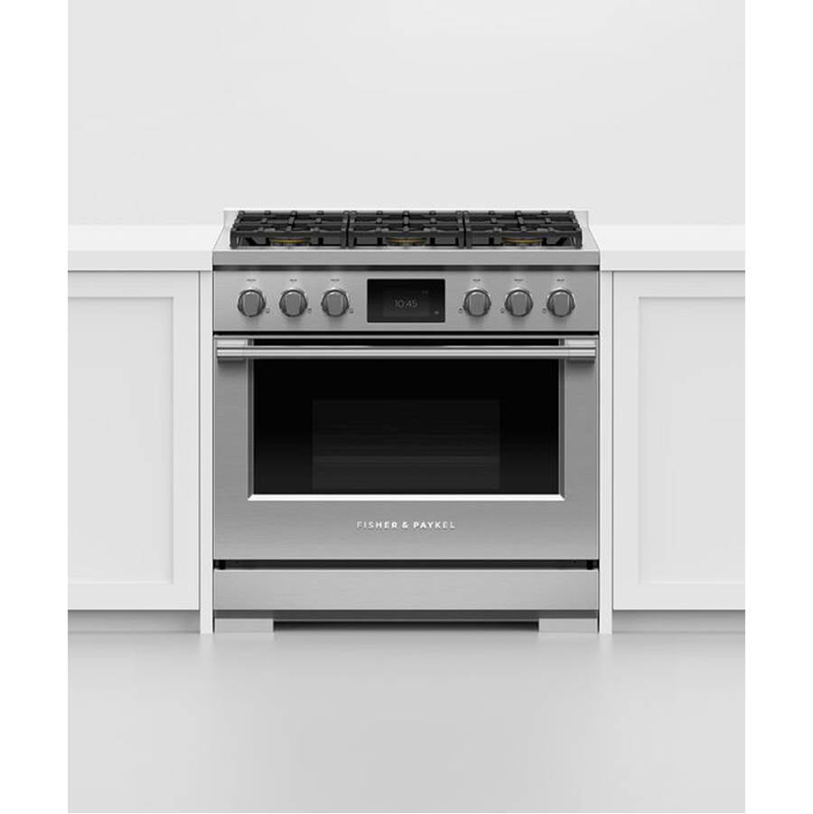 36' Range, 6 Burners, Self-cleaning, LPG