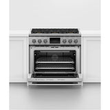 36' Range, 6 Burners, Self-cleaning, LPG