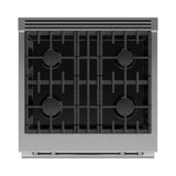 30' Range, 4 Burners, Self-cleaning, Natural Gas
