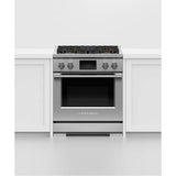 30' Range, 4 Burners, Self-cleaning, LPG