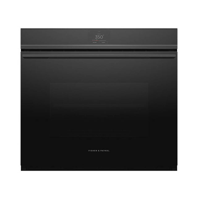 Fisher & Paykel - 30'' Oven, 17 Function, Touch Screen, Self-cleaning - Black