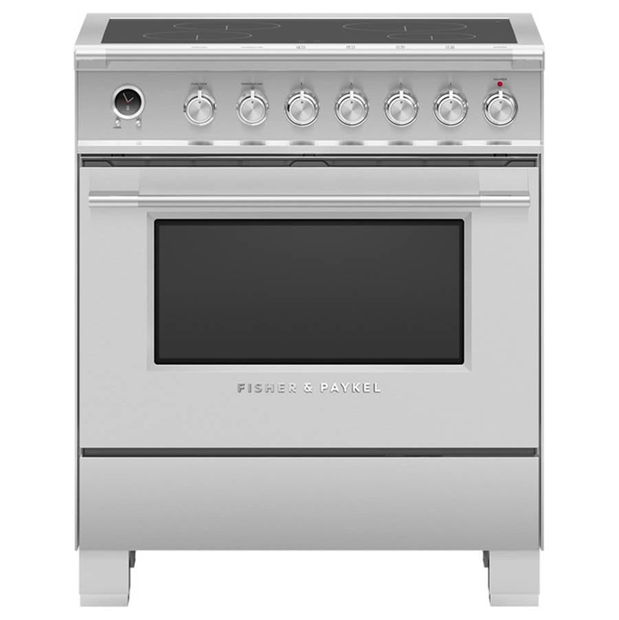 Fisher & Paykel - 30'' Range, 4 Zones, Self-cleaning, Stainless Steel - Stainless Steel