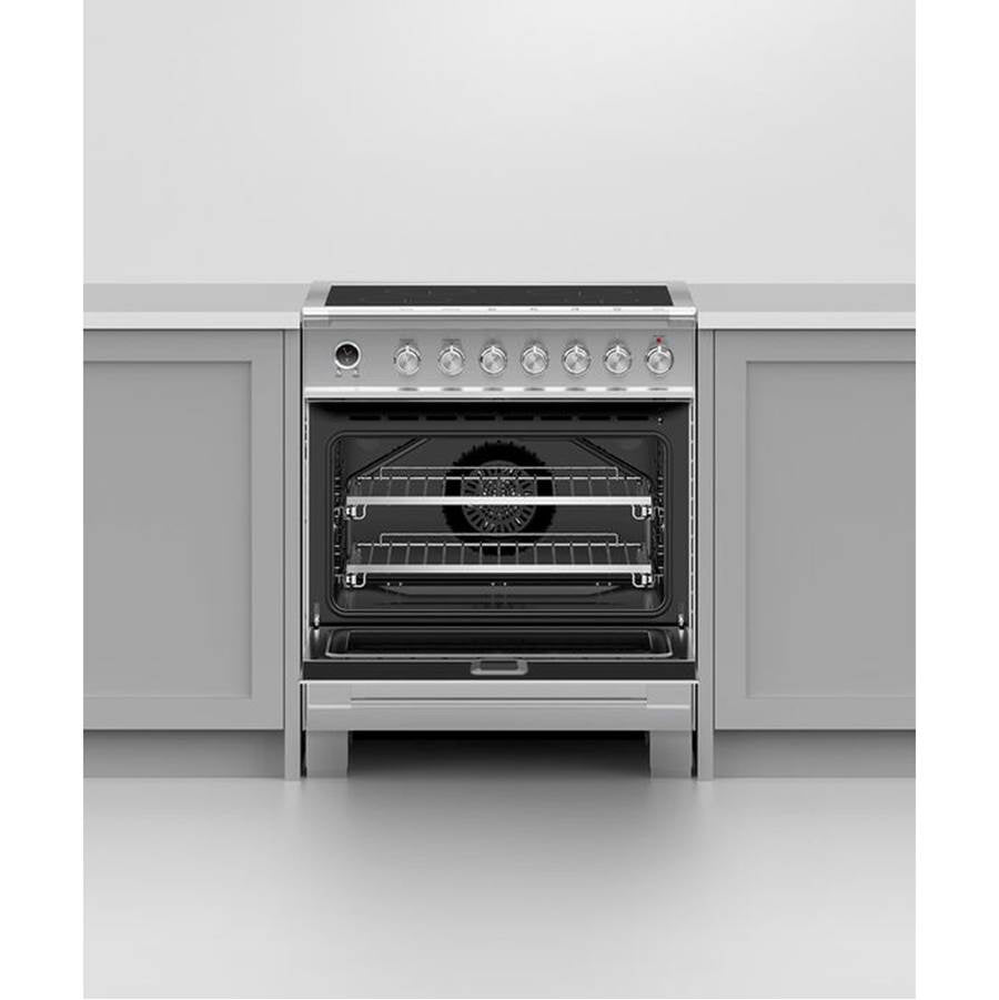 30'' Range, 4 Zones, Self-cleaning, Stainless Steel