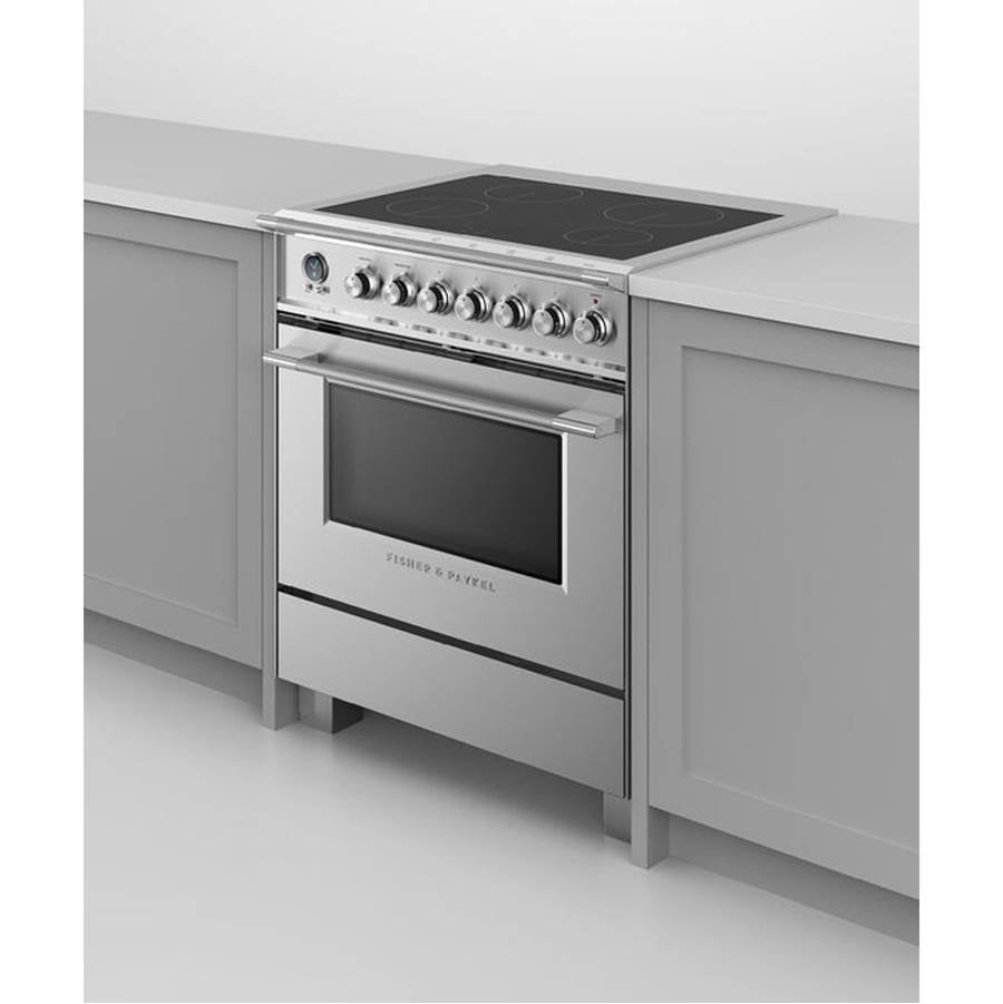 30'' Range, 4 Zones, Self-cleaning, Stainless Steel