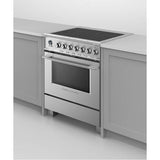 30'' Range, 4 Zones, Self-cleaning, Stainless Steel