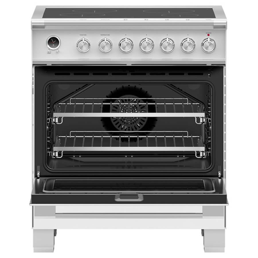 30'' Range, 4 Zones, Self-cleaning, White