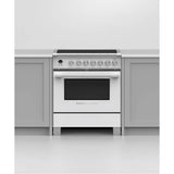 30'' Range, 4 Zones, Self-cleaning, White