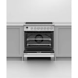 30'' Range, 4 Zones, Self-cleaning, White