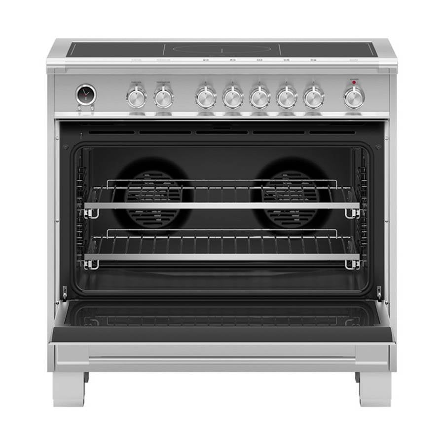 36'' Range, 5 Zones with SmartZone, Self-cleaning, Stainless Steel