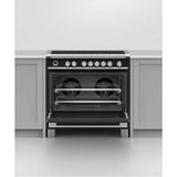 36'' Range, 5 Zones with SmartZone, Self-cleaning, Black