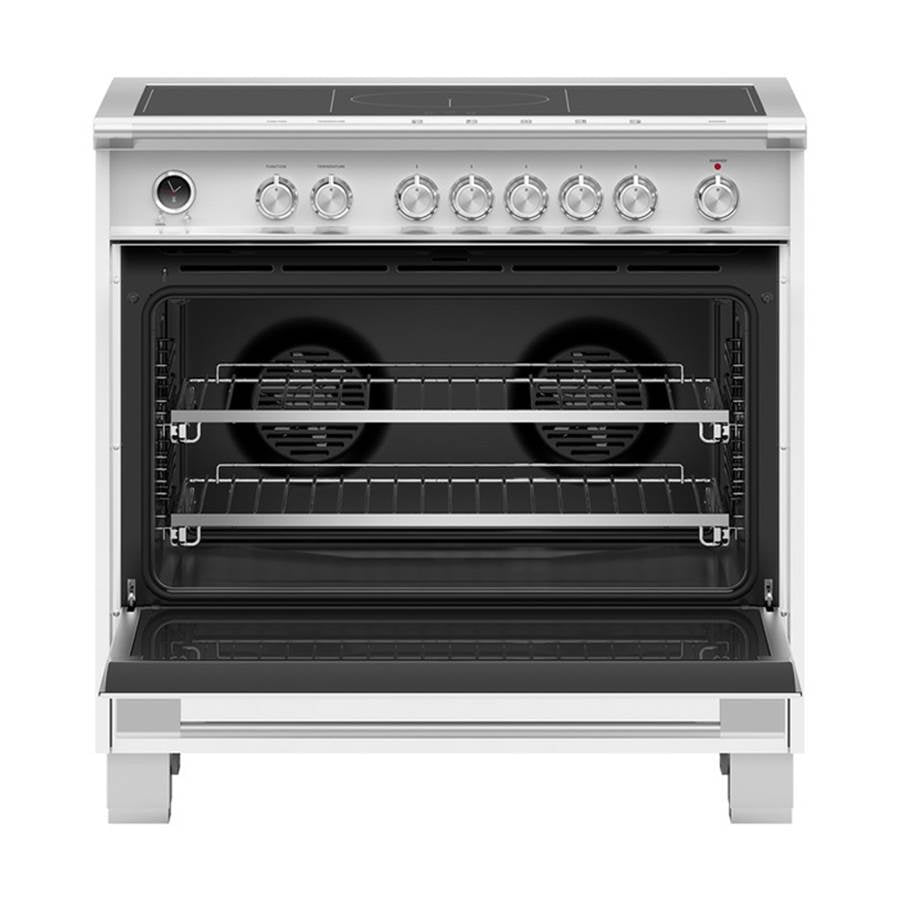 36'' Range, 5 Zones with SmartZone, Self-cleaning, White