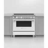 36'' Range, 5 Zones with SmartZone, Self-cleaning, White