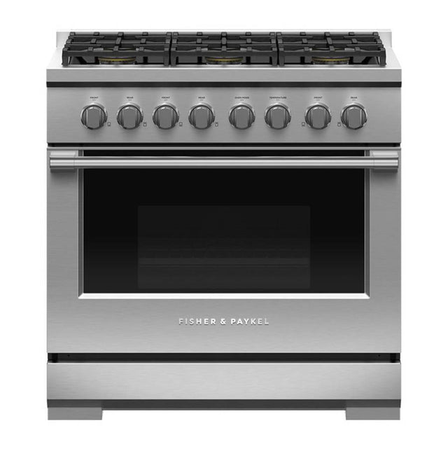 Fisher & Paykel - 36'' Range, 6 Burners, LPG