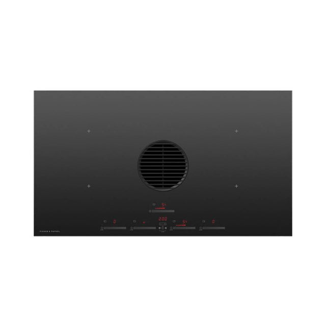 Fisher & Paykel - 36'' Cooktop, 4 Zones with SmartZone, Integrated Downdraft Ventilation