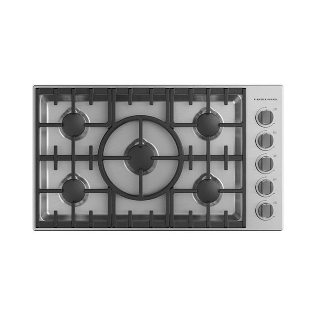 Fisher & Paykel - 36'' Drop-in Cooktop, 5 Burner, LPG