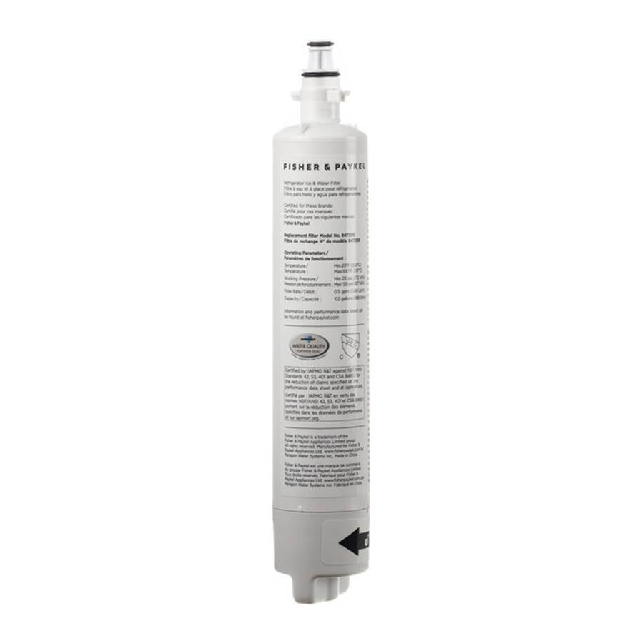 Fisher & Paykel - Water Filter - Refrigerator Models RF203, RS36, RF170, RF201, RF135 - skus 25000-25999 and models w/ N; Refrigerator Models RS1884, RS2484, RS3084