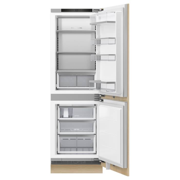 24'' Bottom Mount Refrigerator Freezer, 74'' H, 10.6 cu ft, Panel Ready, Ice & Internal Water, Right Hinge (Reversible)