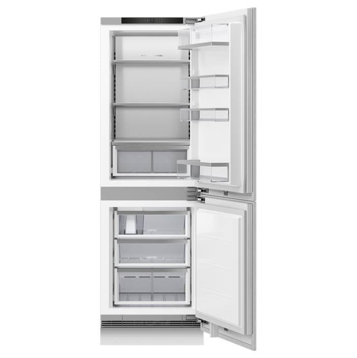 24'' Bottom Mount Refrigerator Freezer, 74'' H, 10.6 cu ft, Panel Ready, Ice & Internal Water, Right Hinge (Reversible)