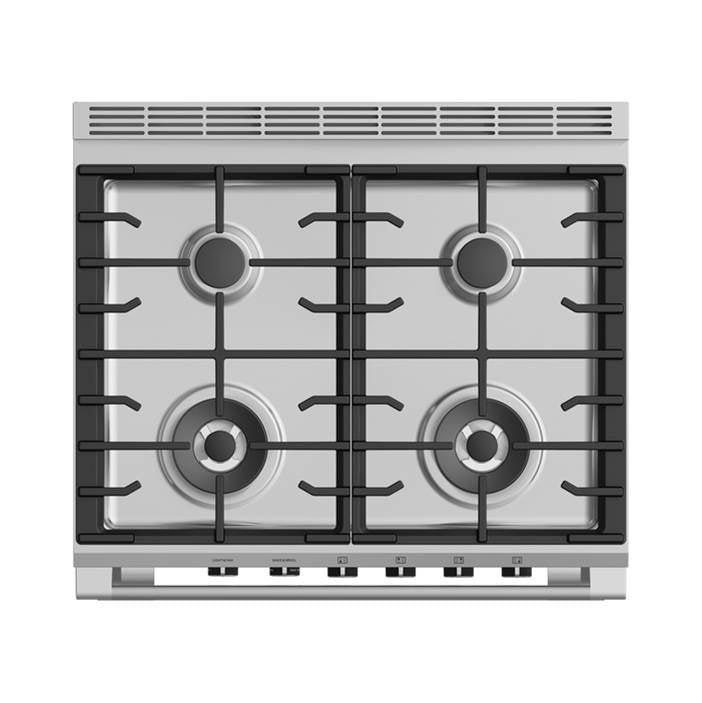 30'' Range, 4 Burners, Red