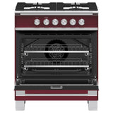 30'' Range, 4 Burners, Red