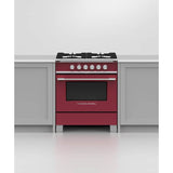 30'' Range, 4 Burners, Red