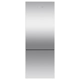 Fisher & Paykel - 25'' Bottom Mount Refrigerator Freezer, Stainless Steel, 13.5 cu ft, Non Ice & Water, Counter Depth, Right Hinge, Recessed Handles